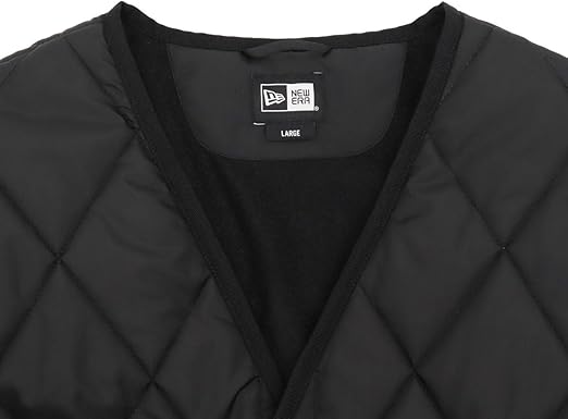 人気【ニューエラ】ゴルフ インサレーティッド キルティング カーディガン M 黒 NEW ERA - 人気【ニューエラ】ゴルフ インサレーティッド